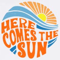Here Comes The Sun Retro Summer Cooling Performance Crew T-Shirt