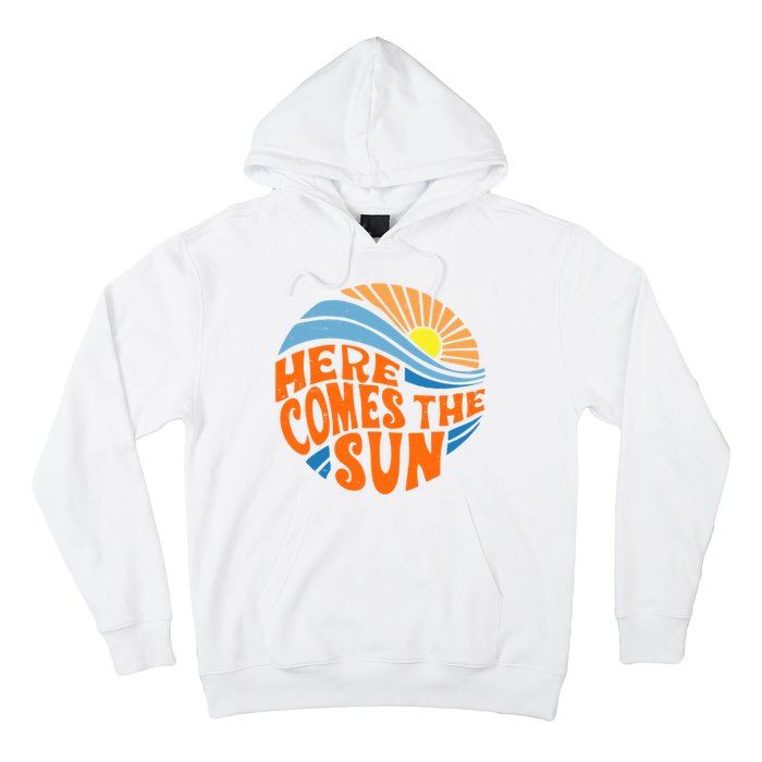 Here Comes The Sun Retro Summer Hoodie