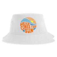 Here Comes The Sun Retro Summer Sustainable Bucket Hat