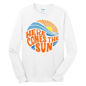 Here Comes The Sun Retro Summer Tall Long Sleeve T-Shirt