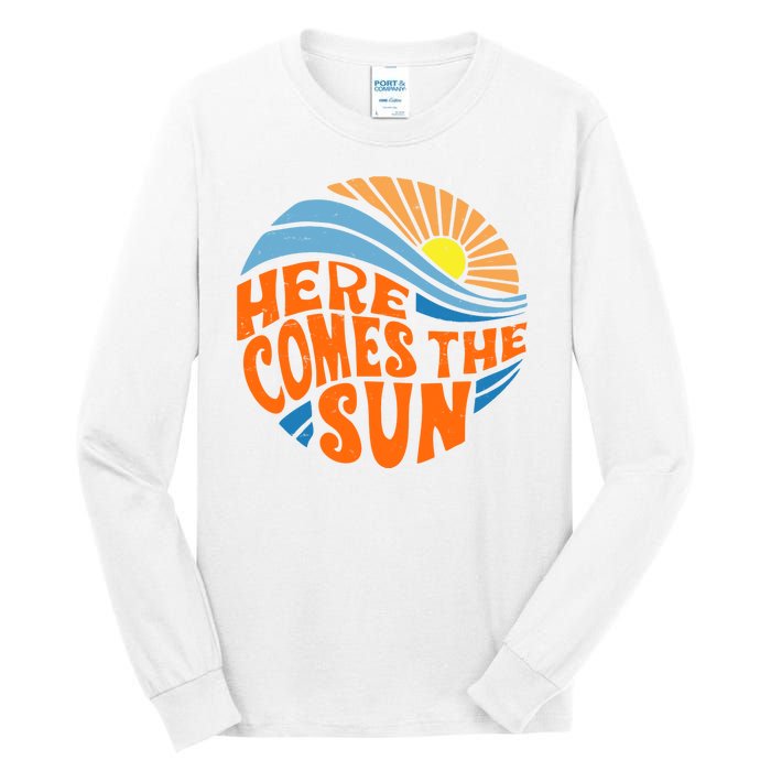 Here Comes The Sun Retro Summer Tall Long Sleeve T-Shirt