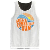 Here Comes The Sun Retro Summer Mesh Reversible Basketball Jersey Tank