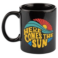 Here Comes The Sun Music Lover Graphic 11oz C Handle Ceramic Mug