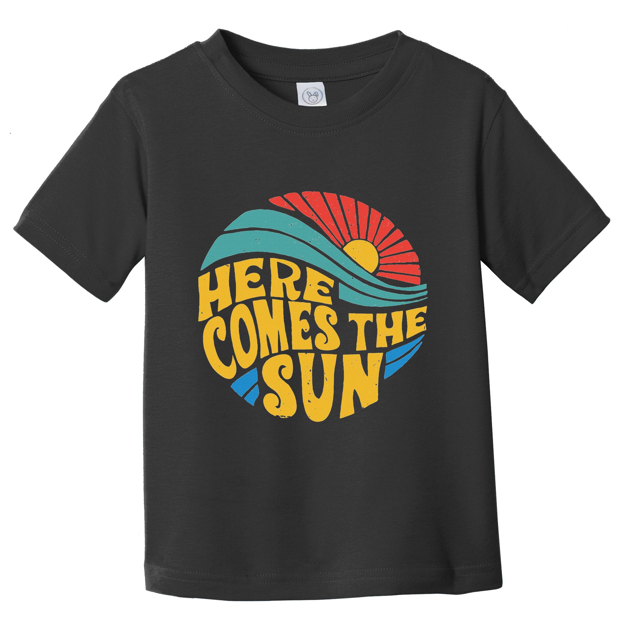 Here Comes The Sun Music Lover Graphic Toddler T-Shirt