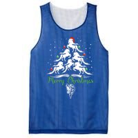 Horse Christmas Tree For Horse Lovers Xmas Gift Mesh Reversible Basketball Jersey Tank