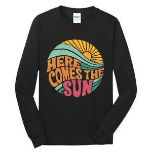 Here Comes The Sun Summer Vacation Tall Long Sleeve T-Shirt