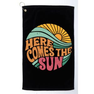 Here Comes The Sun Summer Vacation Platinum Collection Golf Towel