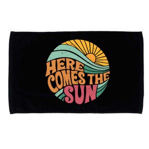 Here Comes The Sun Summer Vacation Microfiber Hand Towel