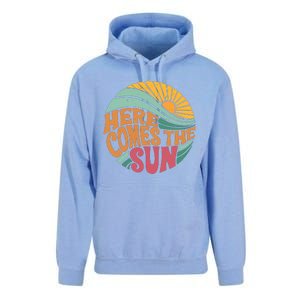 Here Comes The Sun Summer Vacation Unisex Surf Hoodie