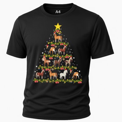 Horses Christmas Tree Horse Xmas Ornaments Performance Shirt