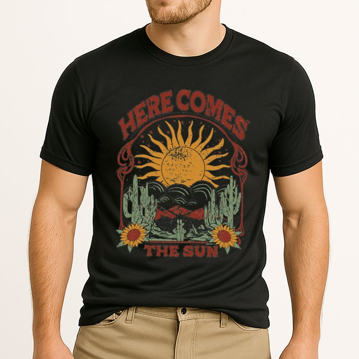 Here Comes The Sun Cooling Performance Crew T-Shirt