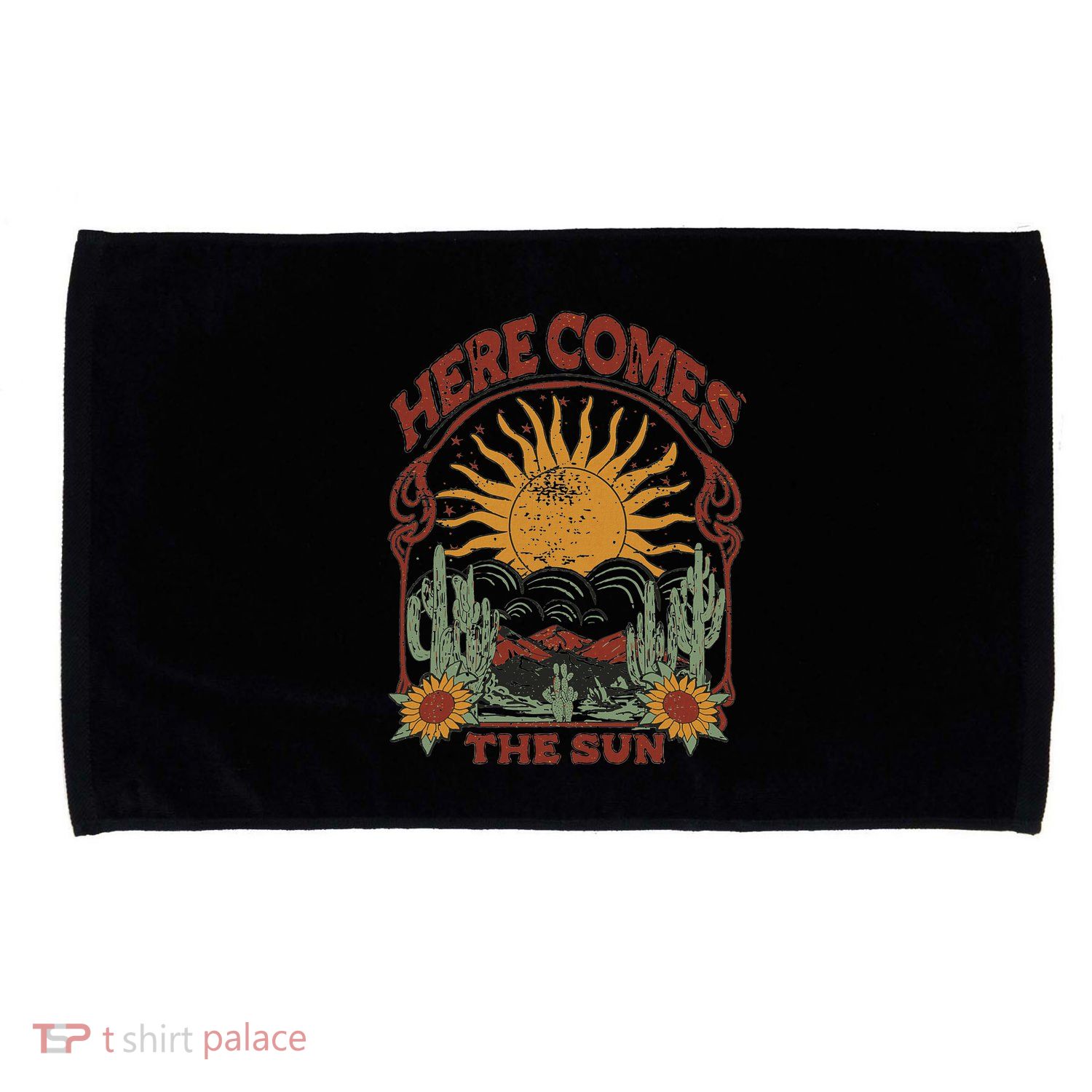 Here Comes The Sun Microfiber Hand Towel