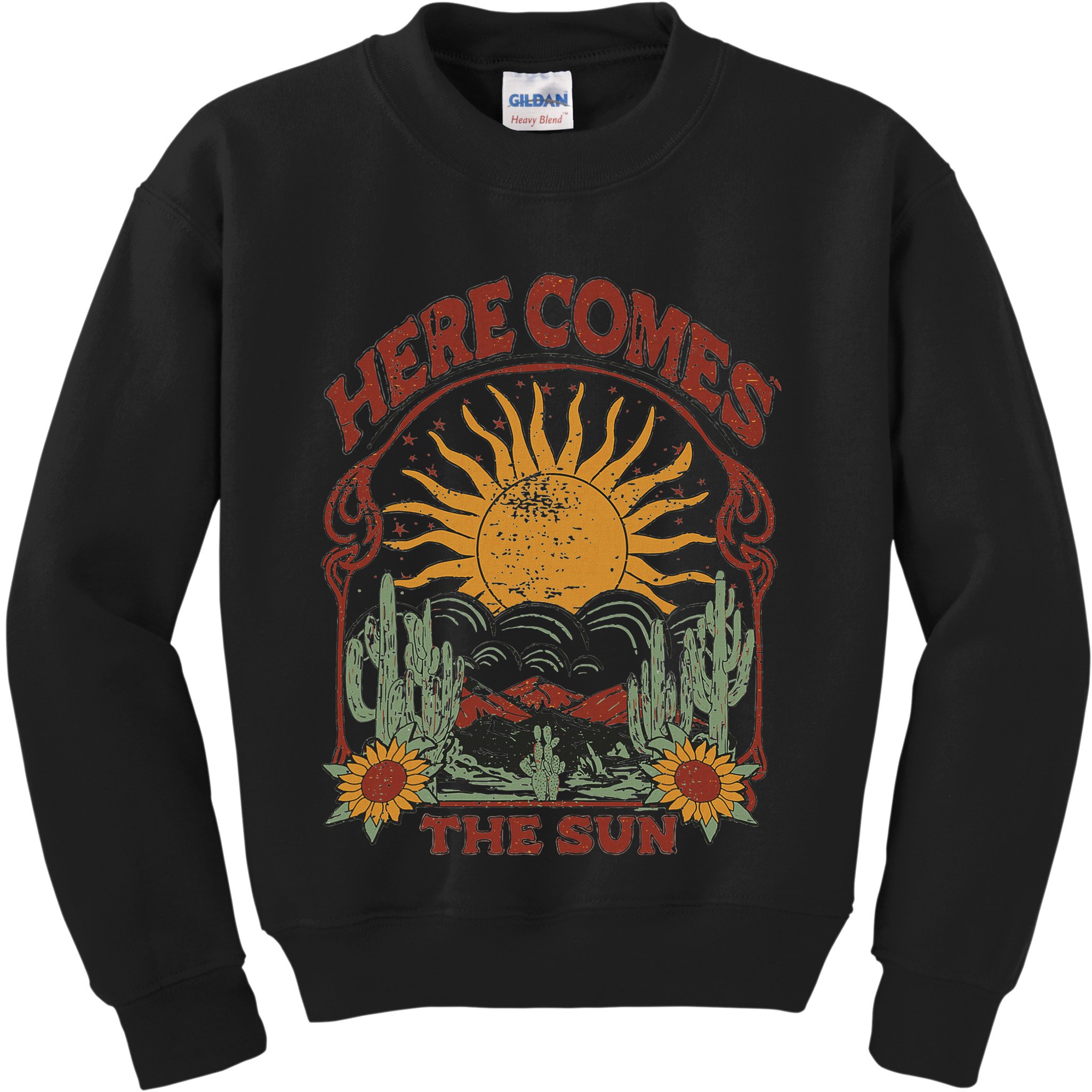 Here Comes The Sun Kids Sweatshirt