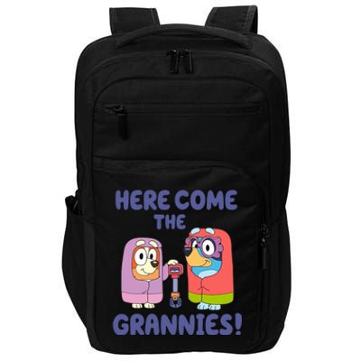 Here Come The Grannies Bluyye Grannies Impact Tech Backpack