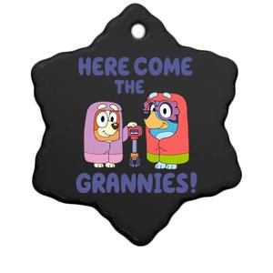 Here Come The Grannies Bluyye Grannies Ceramic Star Ornament