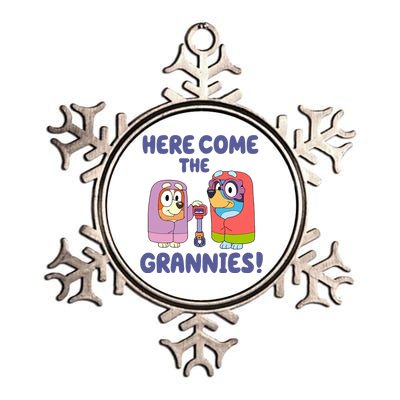 Here Come The Grannies Bluyye Grannies Metallic Star Ornament