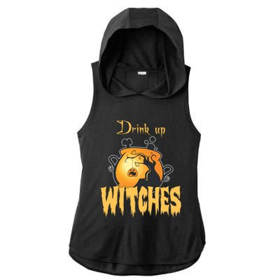 Halloween Costume Up Witches Great Gift Ladies PosiCharge Tri-Blend Wicking Draft Hoodie Tank