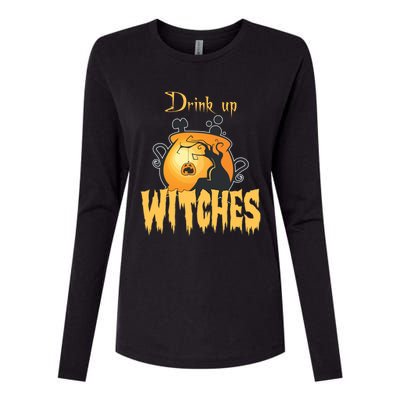 Halloween Costume Up Witches Great Gift Womens Cotton Relaxed Long Sleeve T-Shirt