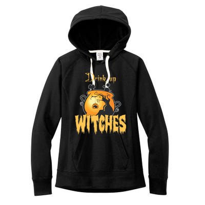 Halloween Costume Up Witches Great Gift Women's Fleece Hoodie