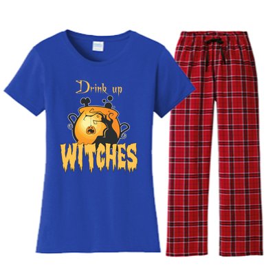 Halloween Costume Up Witches Great Gift Women's Flannel Pajama Set