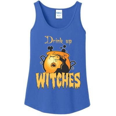 Halloween Costume Up Witches Great Gift Ladies Essential Tank