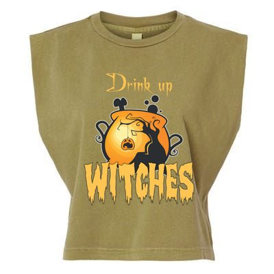 Halloween Costume Up Witches Great Gift Garment-Dyed Women's Muscle Tee