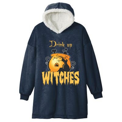 Halloween Costume Up Witches Great Gift Hooded Wearable Blanket