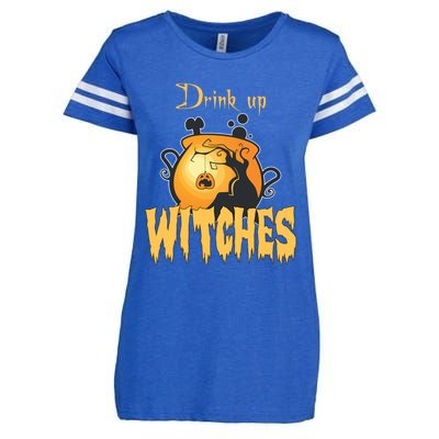 Halloween Costume Up Witches Great Gift Enza Ladies Jersey Football T-Shirt