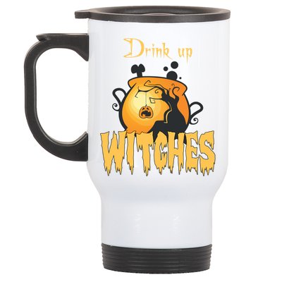 Halloween Costume Up Witches Great Gift Stainless Steel Travel Mug