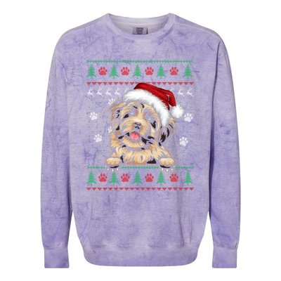 Havanese Christmas Ugly Sweater Funny Dog Lover Xmas Great Gift Colorblast Crewneck Sweatshirt