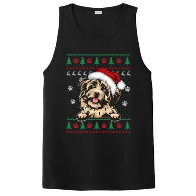 Havanese Christmas Ugly Sweater Funny Dog Lover Xmas Great Gift PosiCharge Competitor Tank