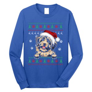 Havanese Christmas Ugly Sweater Funny Dog Lover Xmas Great Gift Long Sleeve Shirt