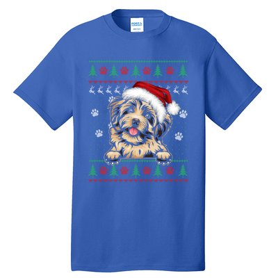 Havanese Christmas Ugly Sweater Funny Dog Lover Xmas Great Gift Tall T-Shirt