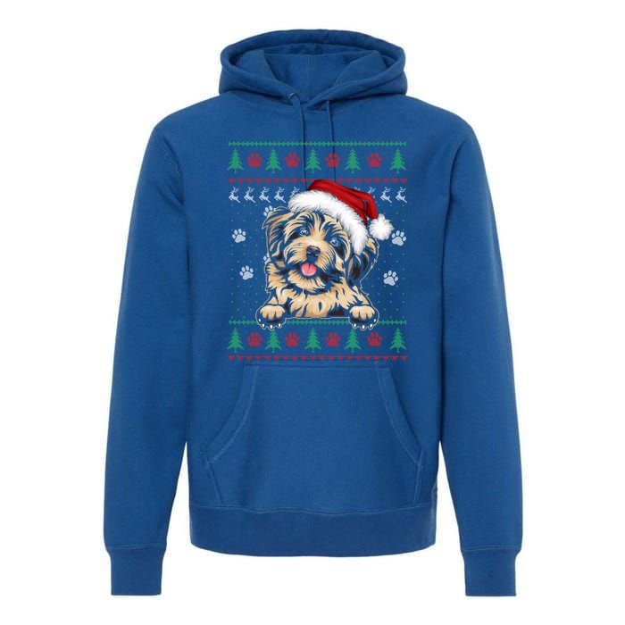 Havanese Christmas Ugly Sweater Funny Dog Lover Xmas Great Gift Premium Hoodie