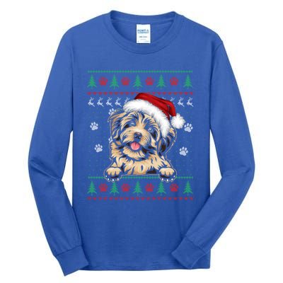 Havanese Christmas Ugly Sweater Funny Dog Lover Xmas Great Gift Tall Long Sleeve T-Shirt