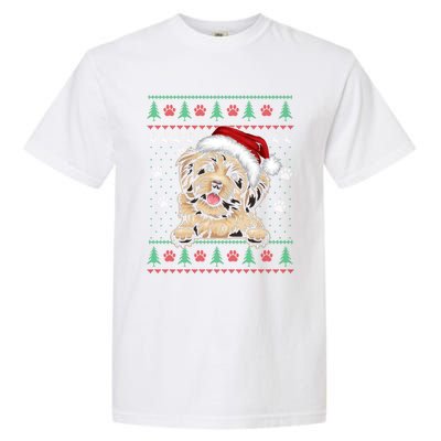 Havanese Christmas Ugly Sweater Funny Dog Lover Xmas Great Gift Garment-Dyed Heavyweight T-Shirt