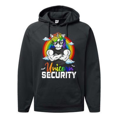 Halloween Costume Unicorn Security Matching Family Performance Fleece Hoodie