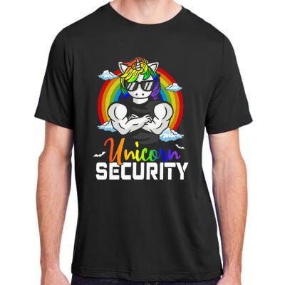 Halloween Costume Unicorn Security Matching Family Adult ChromaSoft Performance T-Shirt