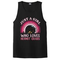 Hermit Crab Vintage Retro Just A Girl Who Loves Hermit Crabs PosiCharge Competitor Tank