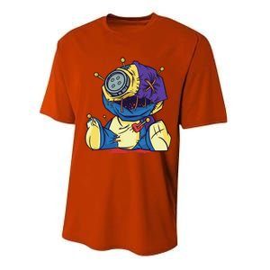 Halloween Creepy Voodoo Doll Performance Sprint T-Shirt