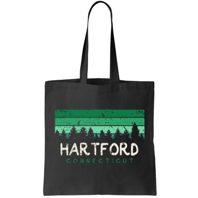 Hartford Connecticut Vintage Tote Bag