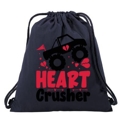 Heart Crusher Valentine Day Gift Drawstring Bag