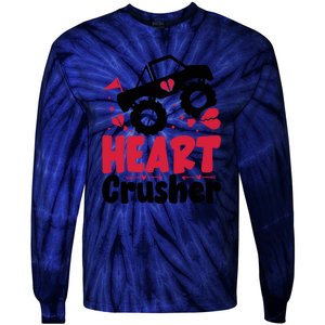 Heart Crusher Valentine Day Gift Tie-Dye Long Sleeve Shirt