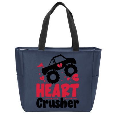 Heart Crusher Valentine Day Gift Zip Tote Bag