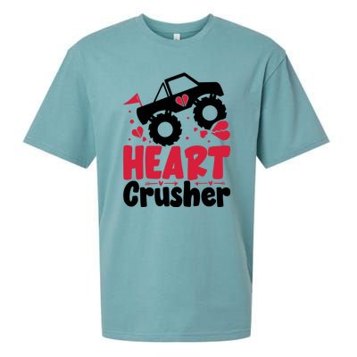 Heart Crusher Valentine Day Gift Sueded Cloud Jersey T-Shirt