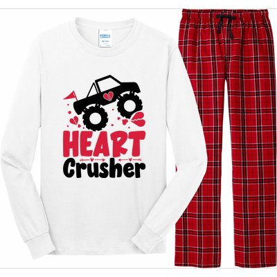 Heart Crusher Valentine Day Gift Long Sleeve Pajama Set