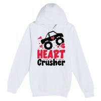 Heart Crusher Valentine Day Gift Premium Pullover Hoodie