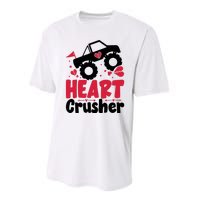 Heart Crusher Valentine Day Gift Performance Sprint T-Shirt