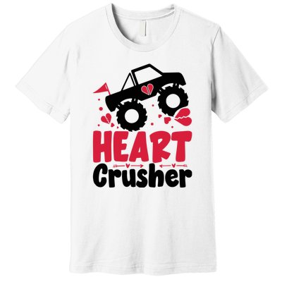 Heart Crusher Valentine Day Gift Premium T-Shirt