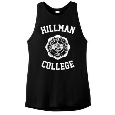 Hillman College Vintage 1881 Ladies PosiCharge Tri-Blend Wicking Tank